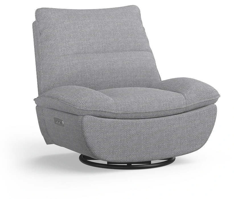 Кресло-реклайнер Flexispot XR6F-LG Light Gray <Электр., поворот 270°., угол наклона 136°., 150кг>
