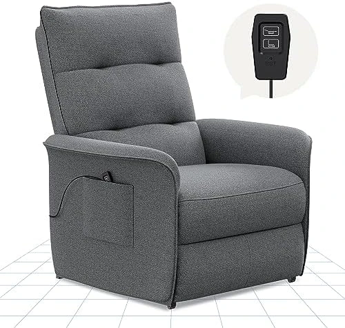 Кресло-реклайнер Flexispot X1DG(CS8) Dark Gray <Электр., пульт, наклон 105-155°> — 2