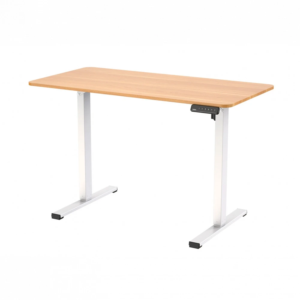 Стол моторизированный FLEXISPOT FQ2-WM-1260 OAK/White <1200*600MM, Регулируемая высота> — 2