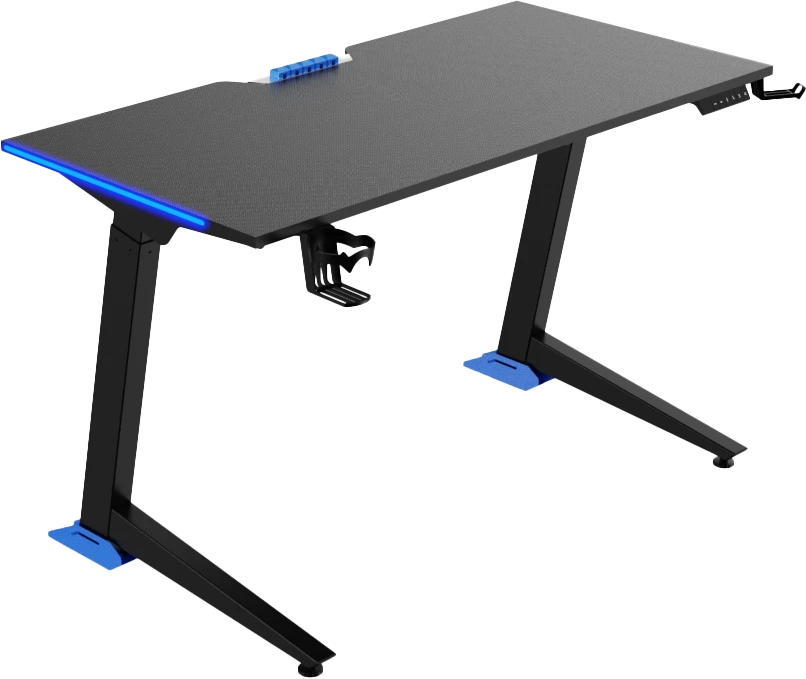 Стол моторизированный игровой FLEXISPOT GT3-V2 Black <1200*600MM, Регулируемая высота 735-1170ММ>