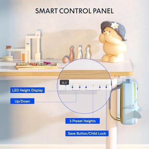 Стол моторизированный FLEXISPOT SK2W White <110*52СM, Регулируемая высота, угол наклона> — 5