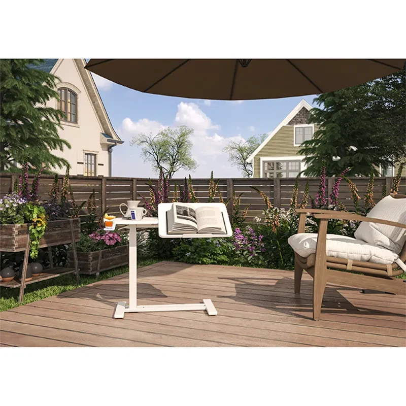Прикроватный компьютерный стол FLEXISPOT H7 DUO White — 3