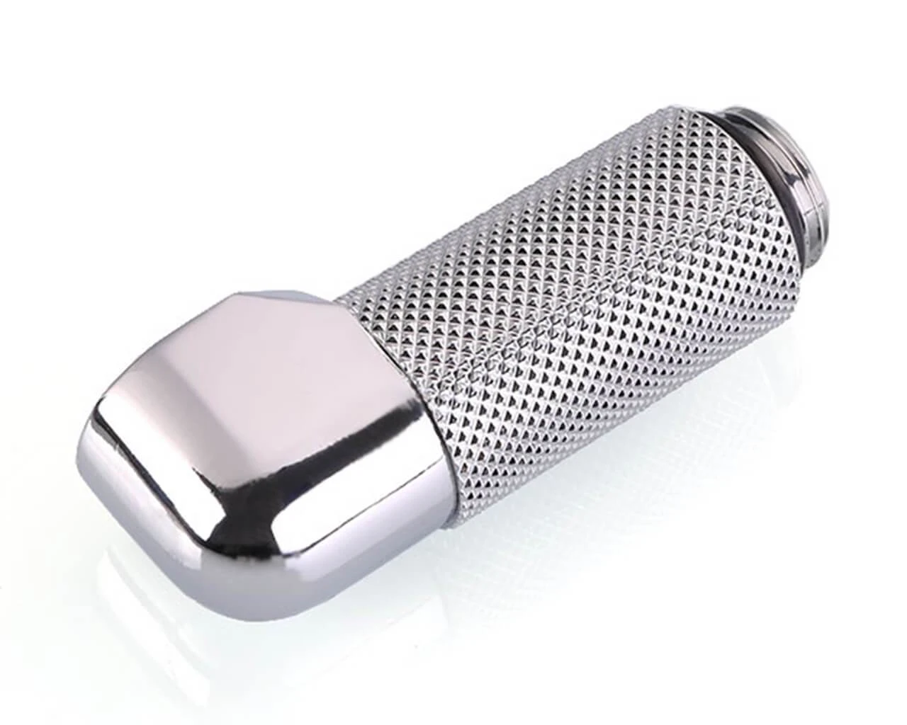 Фитинг угловой Bykski B-RD90-EXJ30 <90гр. 30ММ, Папа-мама, Silver> — 2