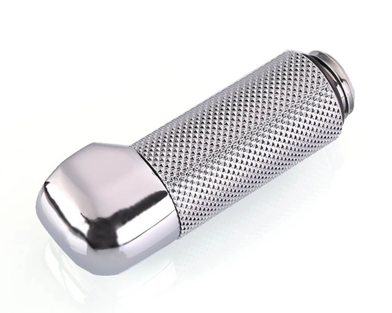 Фитинг угловой Bykski B-RD90-EXJ35 <90гр. 35ММ, Папа-мама, Silver> — 2