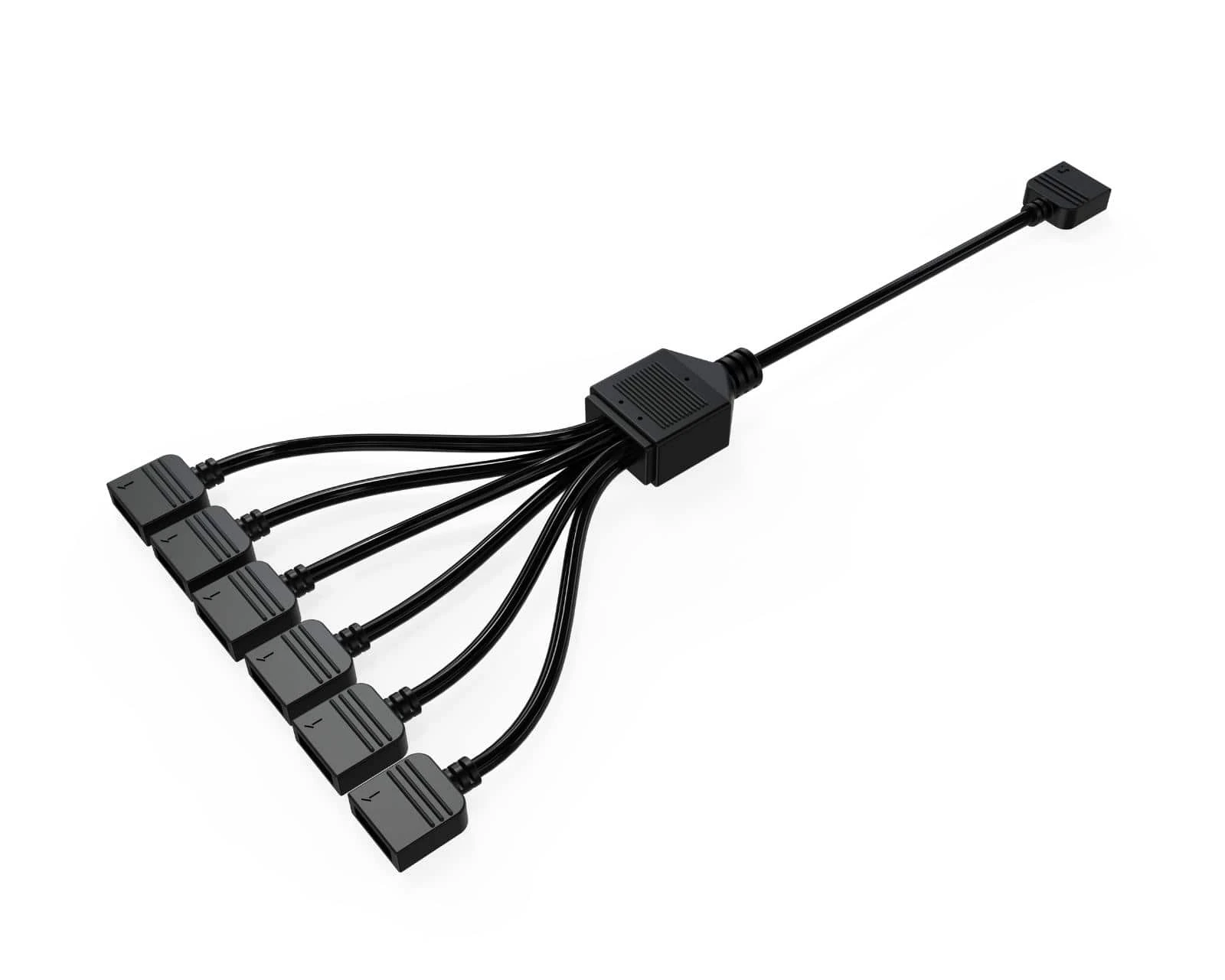 Удлинительный кабель Bykski B-1P6L-X <RGB 1-6 12V 4pin Hub для осветительных приборов>