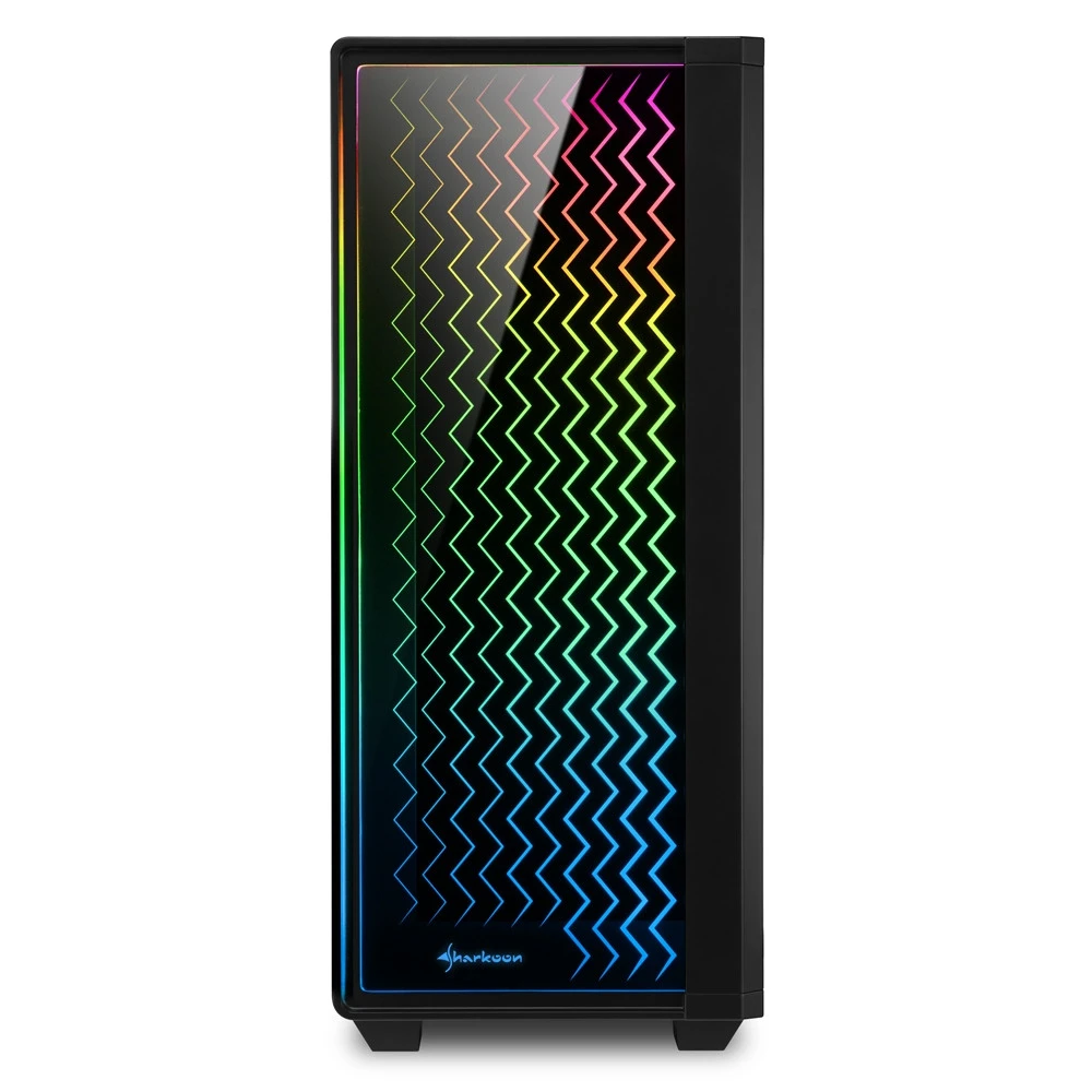 Корпус Sharkoon RGB LIT 200, Black — 5