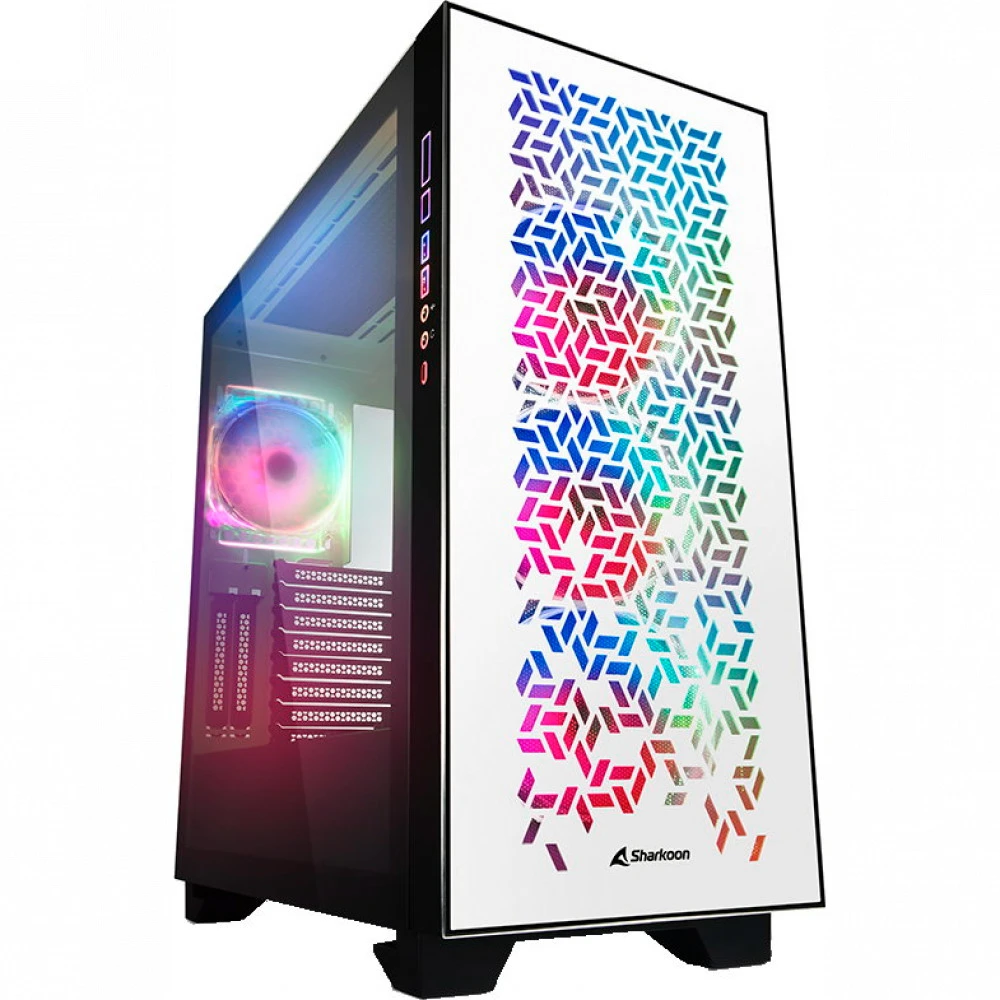 Корпус Sharkoon ELITE SHARK CA300H WE, White