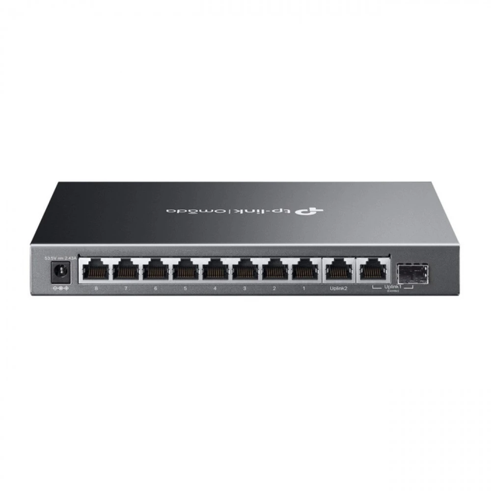 Коммутатор PoE+ GbE Easy Managed 10-портовый TP-Link Omada ES210GMP