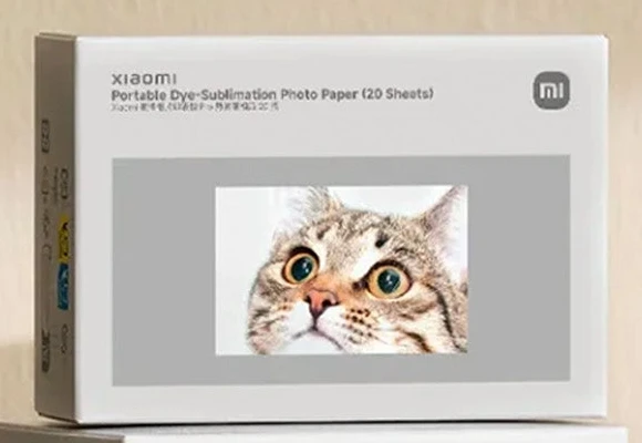 Фотобумага Xiaomi Portable Dye-Sublimation Photo Paper 20 Sheets