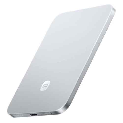 Портативный внешний аккумулятор Xiaomi UltraThin Magnetic Power Bank 5000 15W GL Glacier Silver