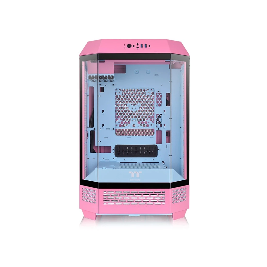 Компьютерный корпус Thermaltake The Tower 300 Bubble Pink без Б/П — 2