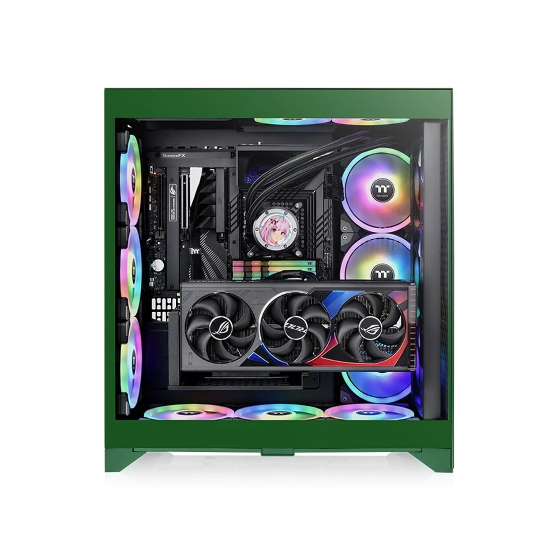 Компьютерный корпус Thermaltake CTE E660 MX Racing Green Б/П — 2