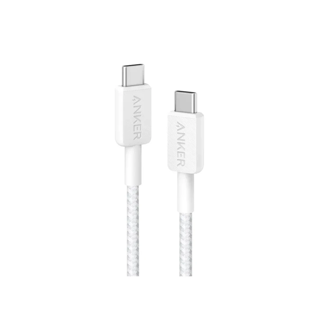 Интерфейсный кабель Anker 322 USB-C to USB-C Cable 1М (A81F5G21) Белый — 2