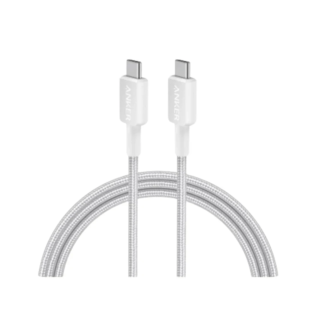 Интерфейсный кабель Anker 322 USB-C to USB-C Cable 2М (A81F6G21) Белый — 3