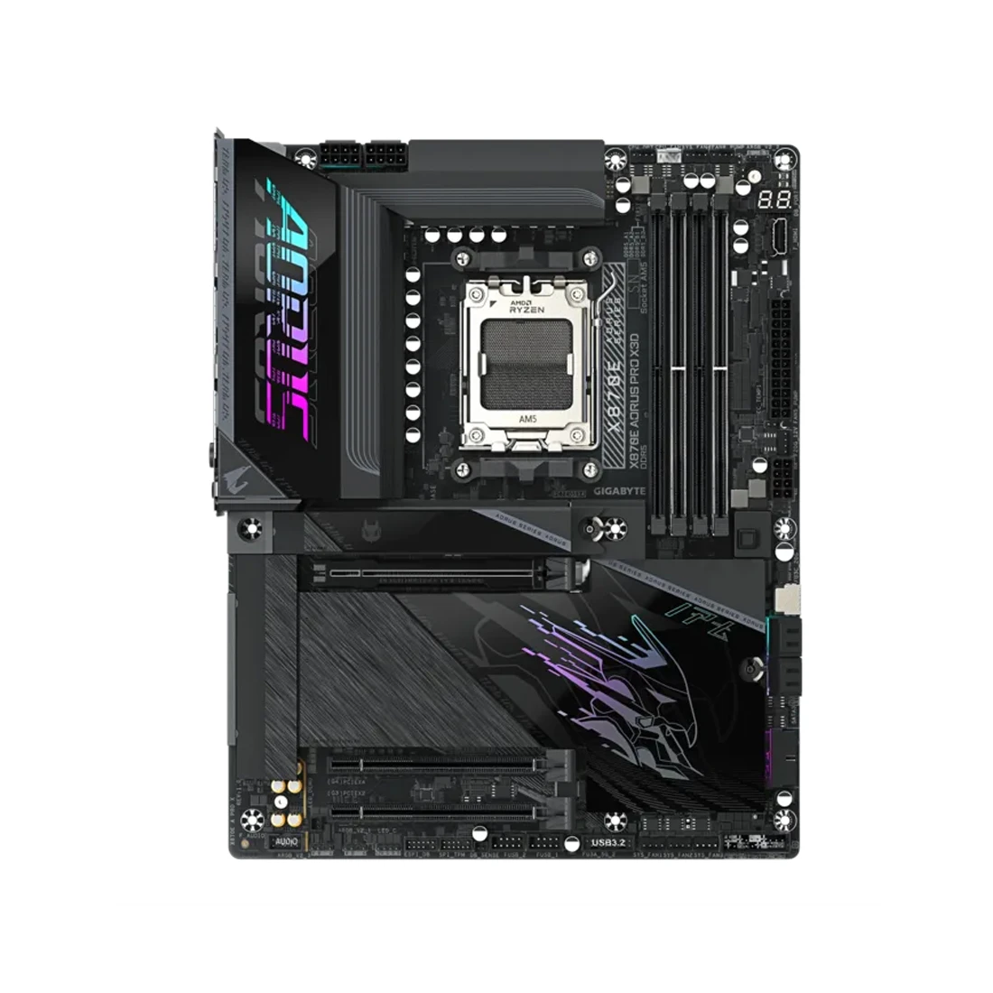 Материнская плата Gigabyte X870E AORUS PRO X3D — 2