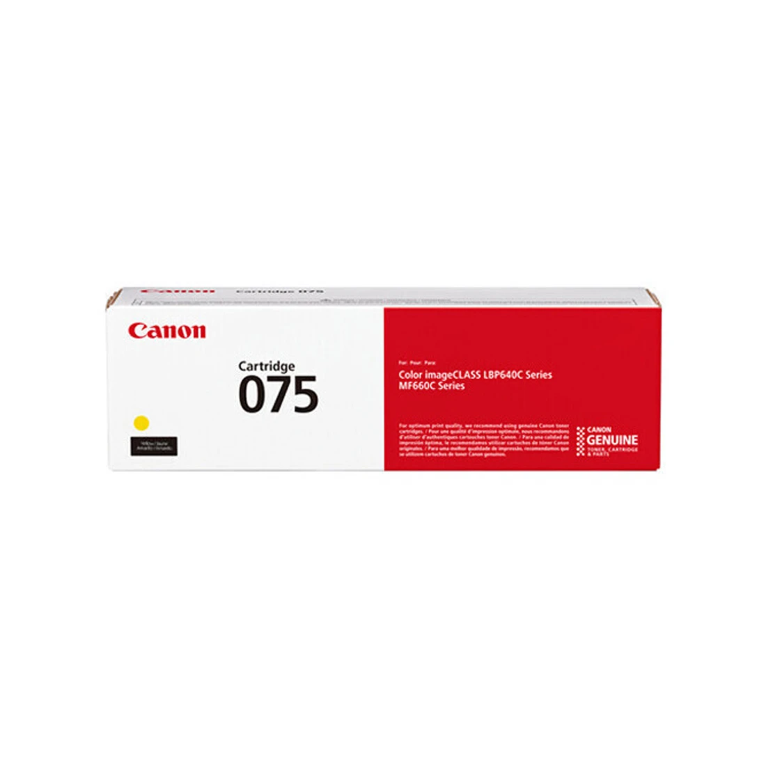 Картридж Canon CARTRIDGE 075 Yellow