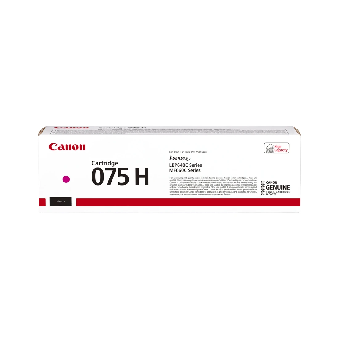 Картридж Canon CARTRIDGE 075H Magenta