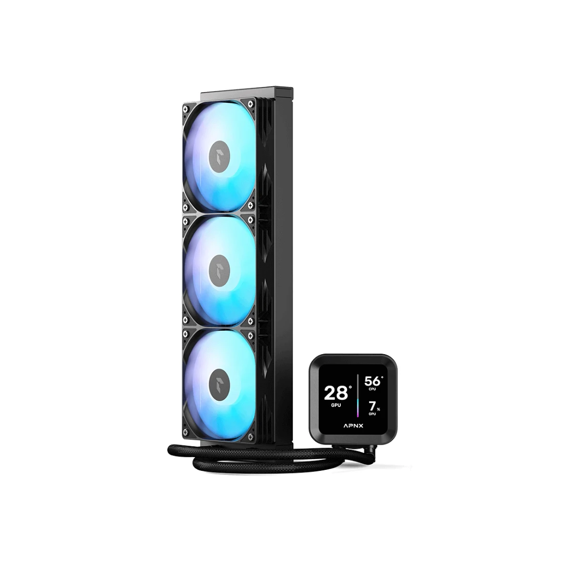 Кулер с водяным охлаждением APNX LC1-D 360 BK — 2
