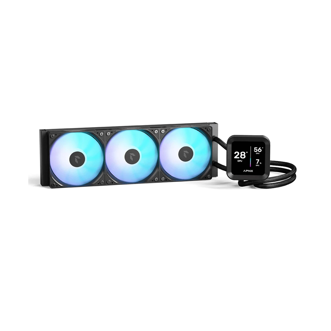 Кулер с водяным охлаждением APNX LC1-D 360 BK — 3