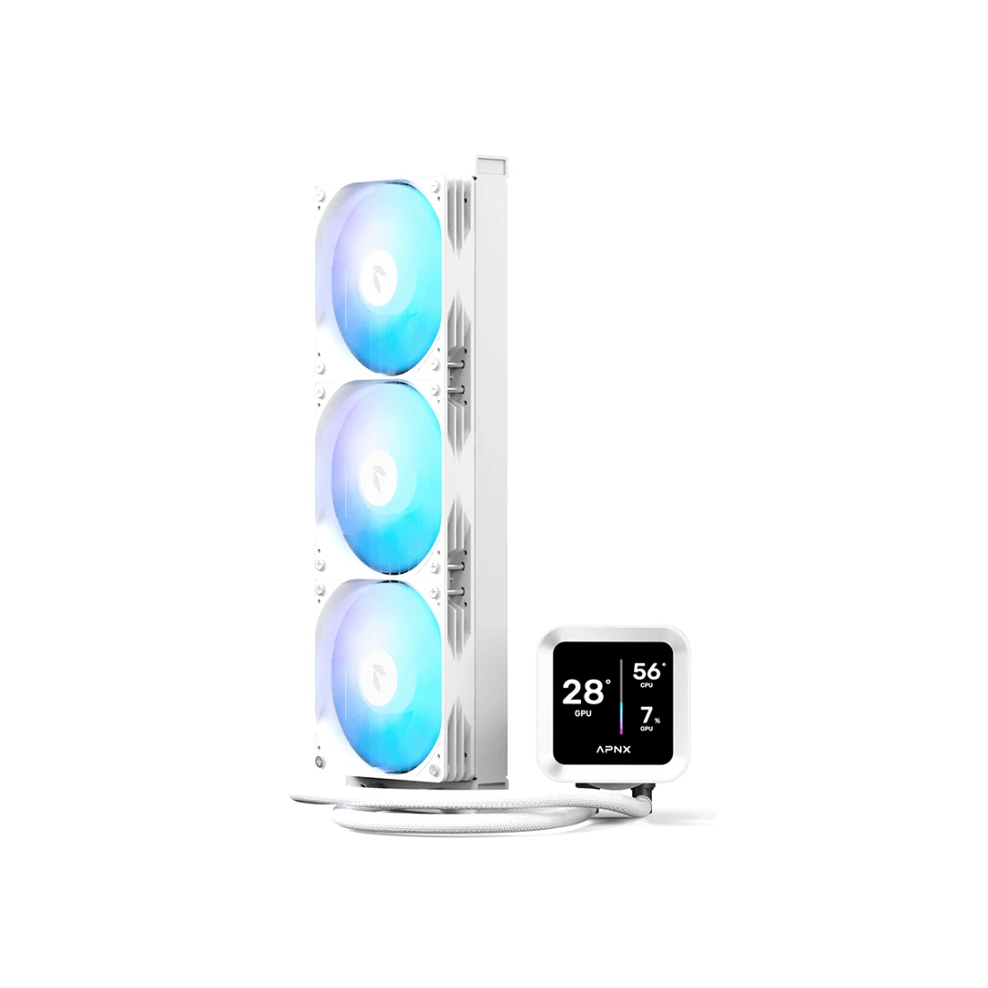 Кулер с водяным охлаждением APNX LC1-D 360 WH — 2