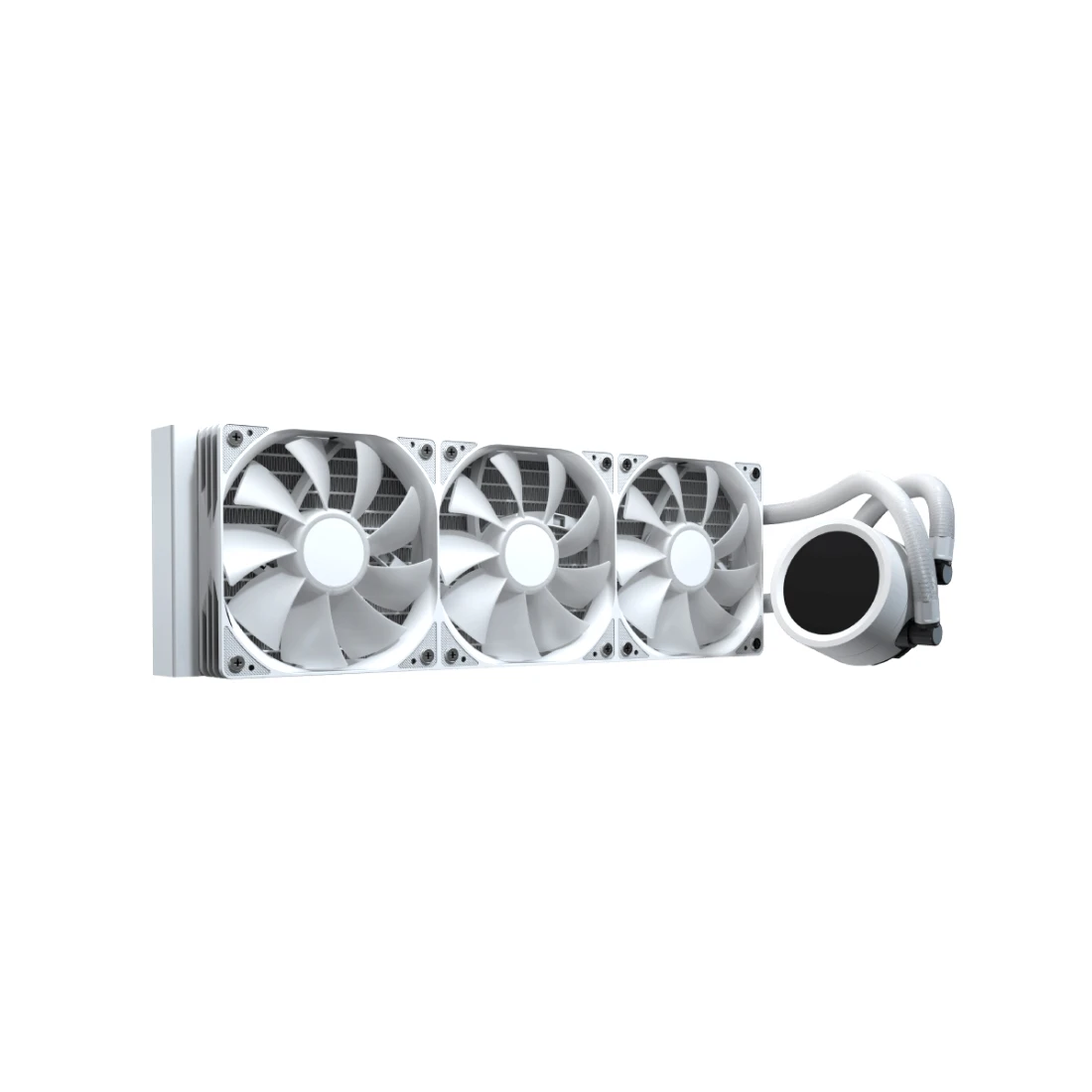Кулер с водяным охлаждением Aerocool Abyss L360R Digi WH — 2