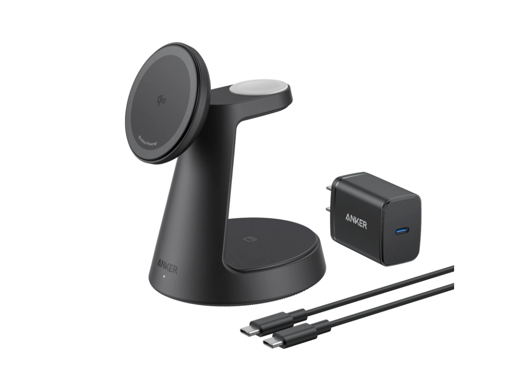 Беспроводное зарядное устройство Anker MagGo (B25M4G11) Черный