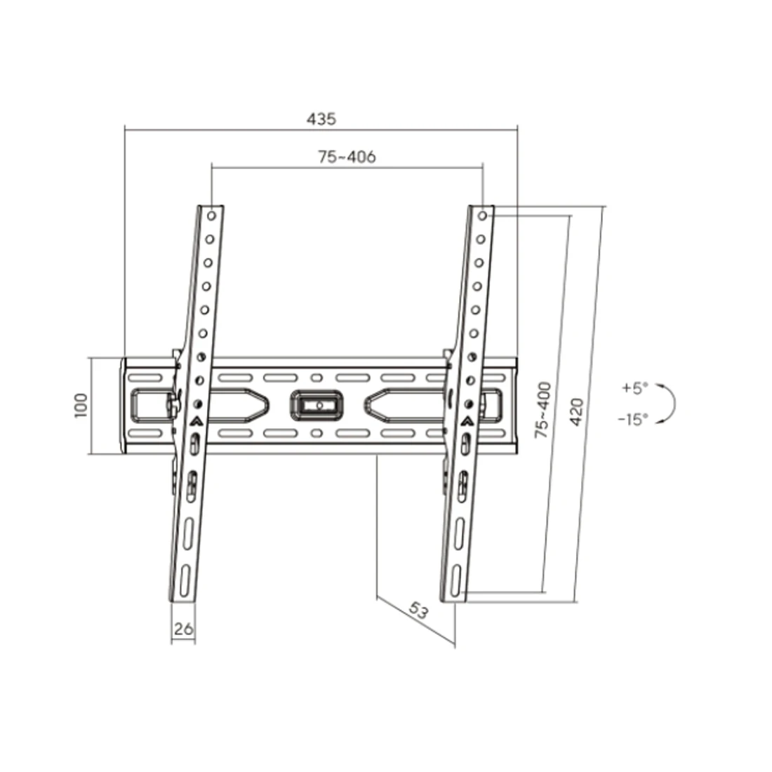 Кронштейн XG WA-3275T для ТВ и мониторов, 32"-75" — 2