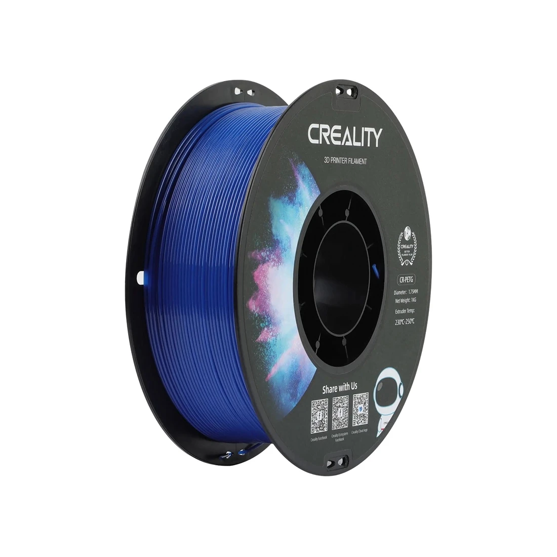 Филамент для 3D-печати Creality CR-PETG 3301030032 (синий)