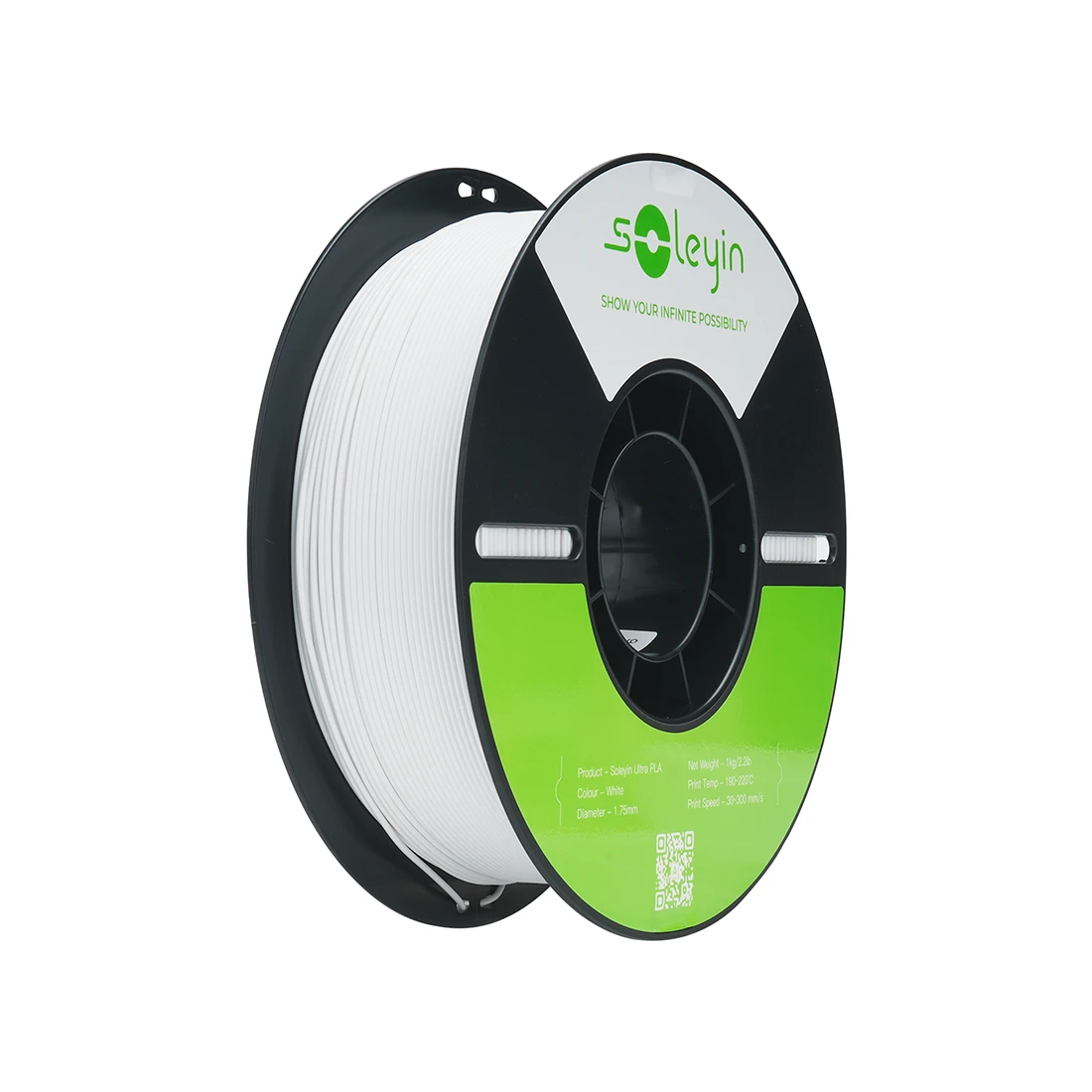 Филамент для 3D-печати Creality Soleyin Ultra PLA 3301010609 (белый) — 2