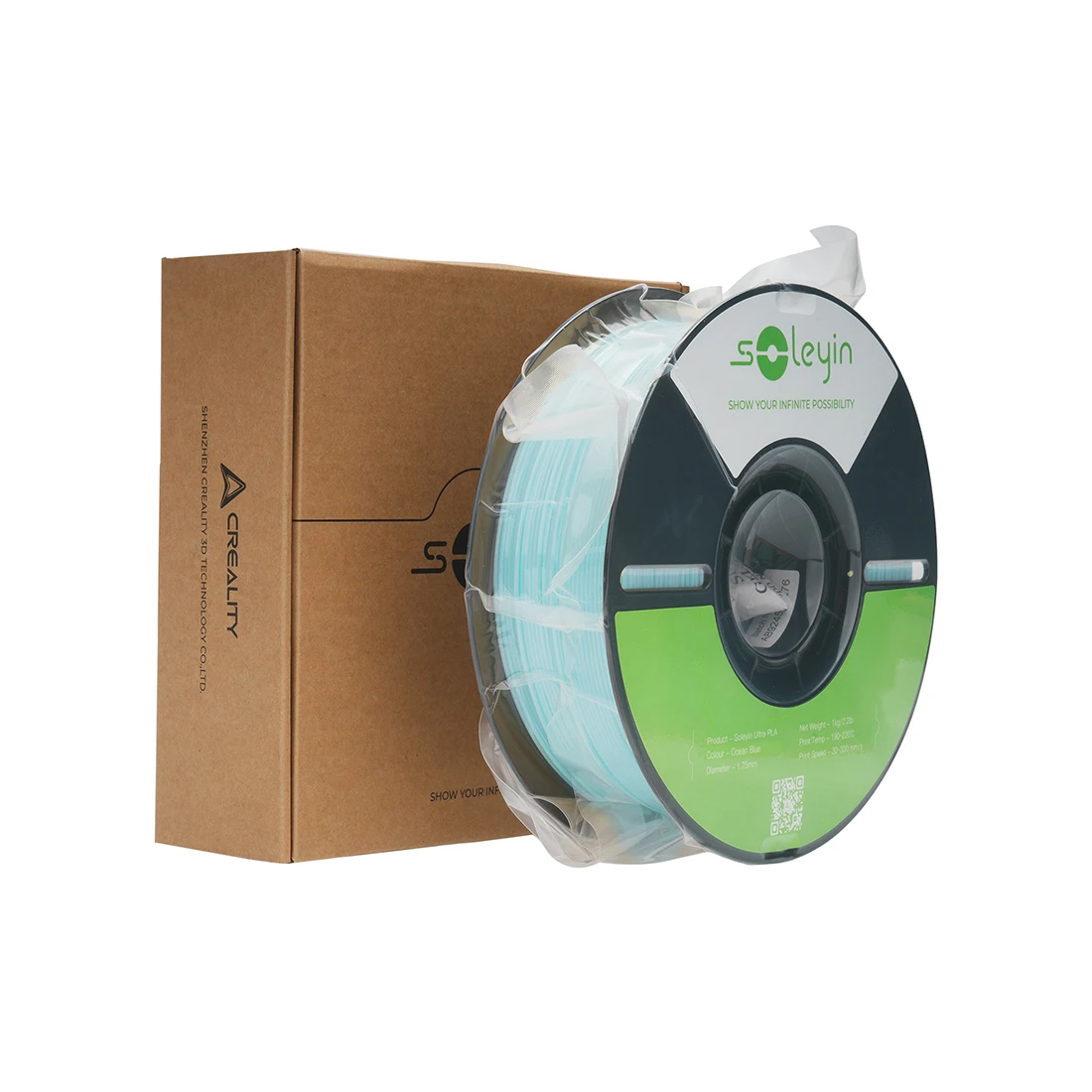 Филамент для 3D-печати Creality Soleyin Ultra PLA 3301010607 (морской синий) — 3