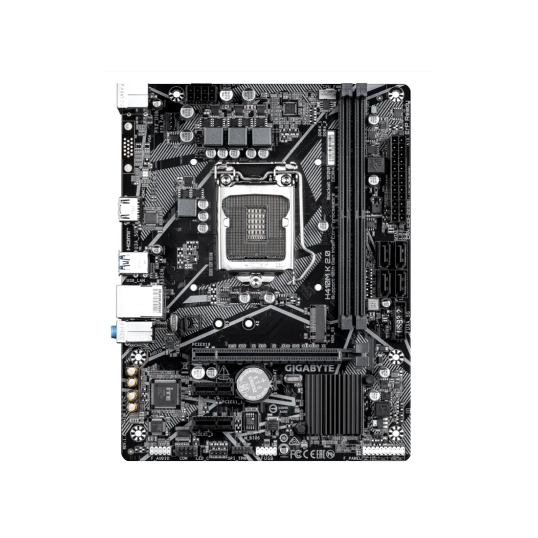 Материнская плата Gigabyte H410M K 2.0 — 2