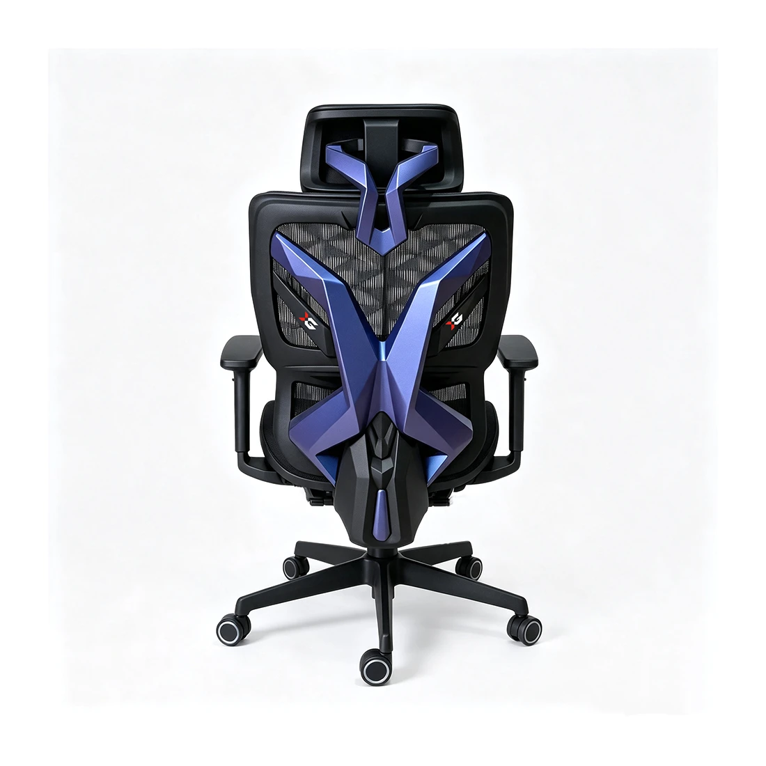 Игровое компьютерное кресло XG Exo-X Pro Blue — 3