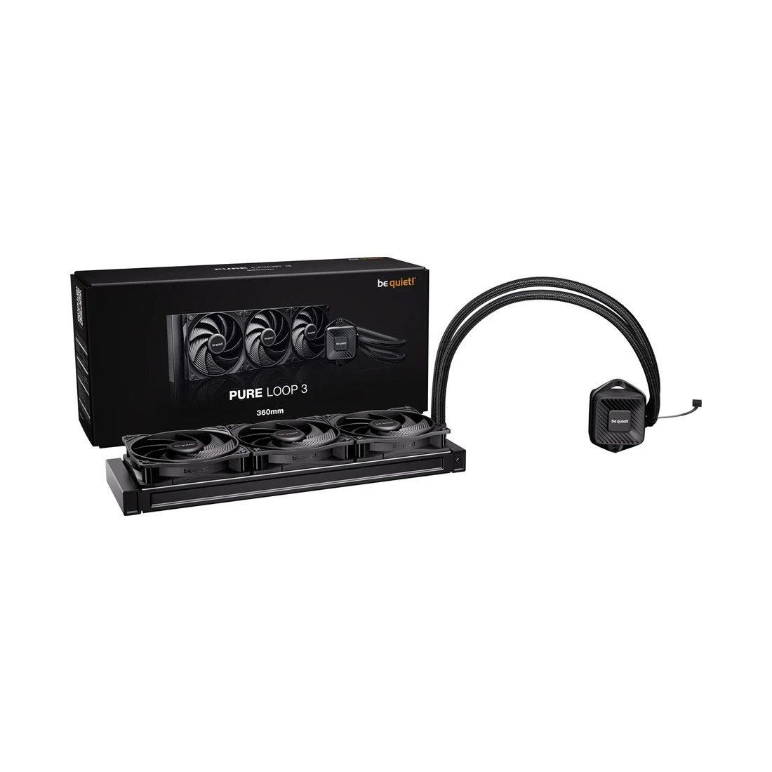 Кулер с водяным охлаждением Bequiet! PURE LOOP 3 360mm — 3