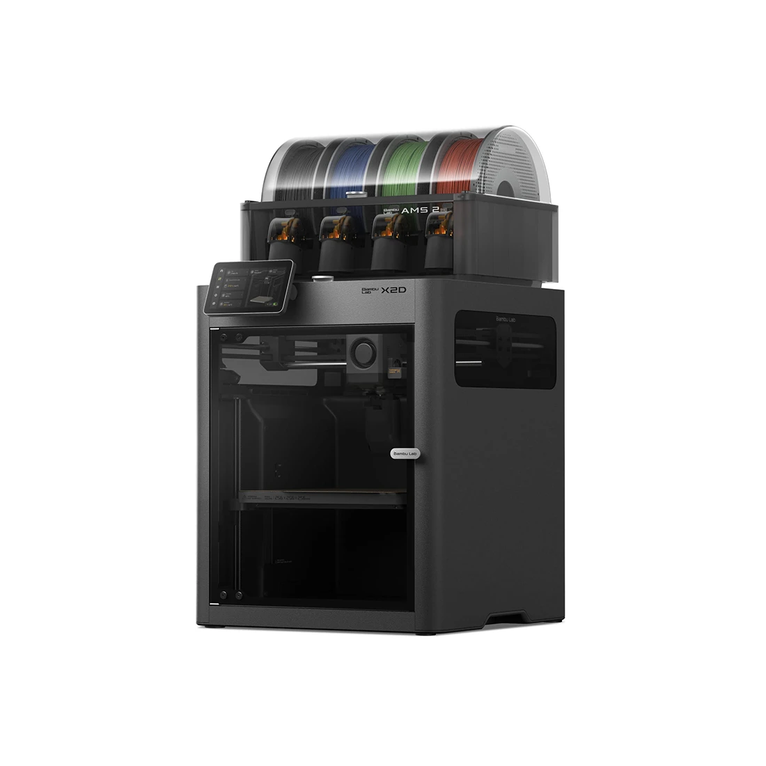 Филаментный 3D принтер Bambu Lab X2D-Combo-EU (PF004-P+SA007-EU)
