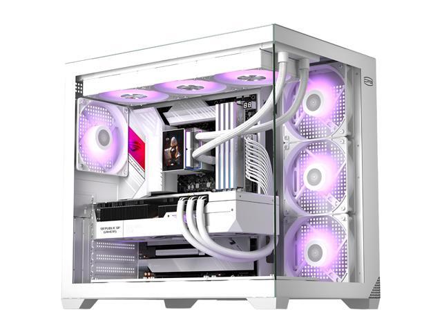 Корпус PCCooler C3T700 ARGB, ATX/mATX/ITX, USB-C, Белый