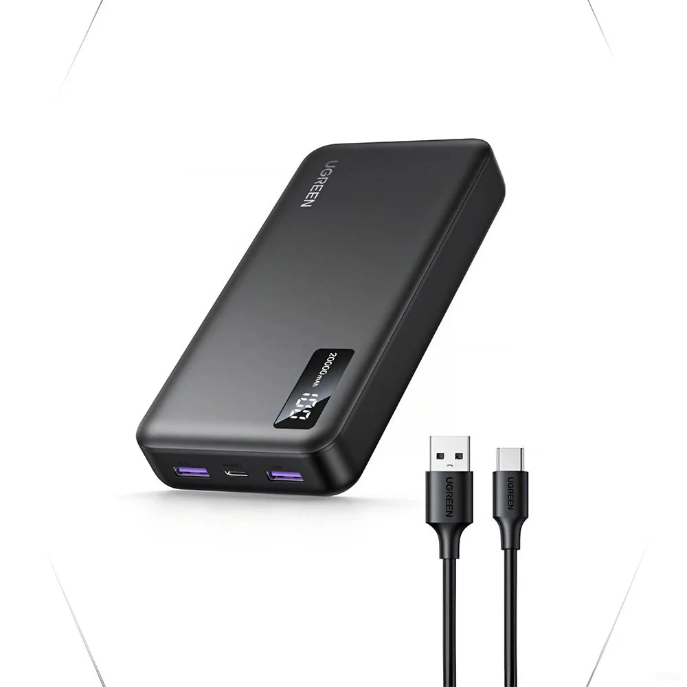 Павербанк UGREEN PB312, 20000mAh, 20W, 1C2A