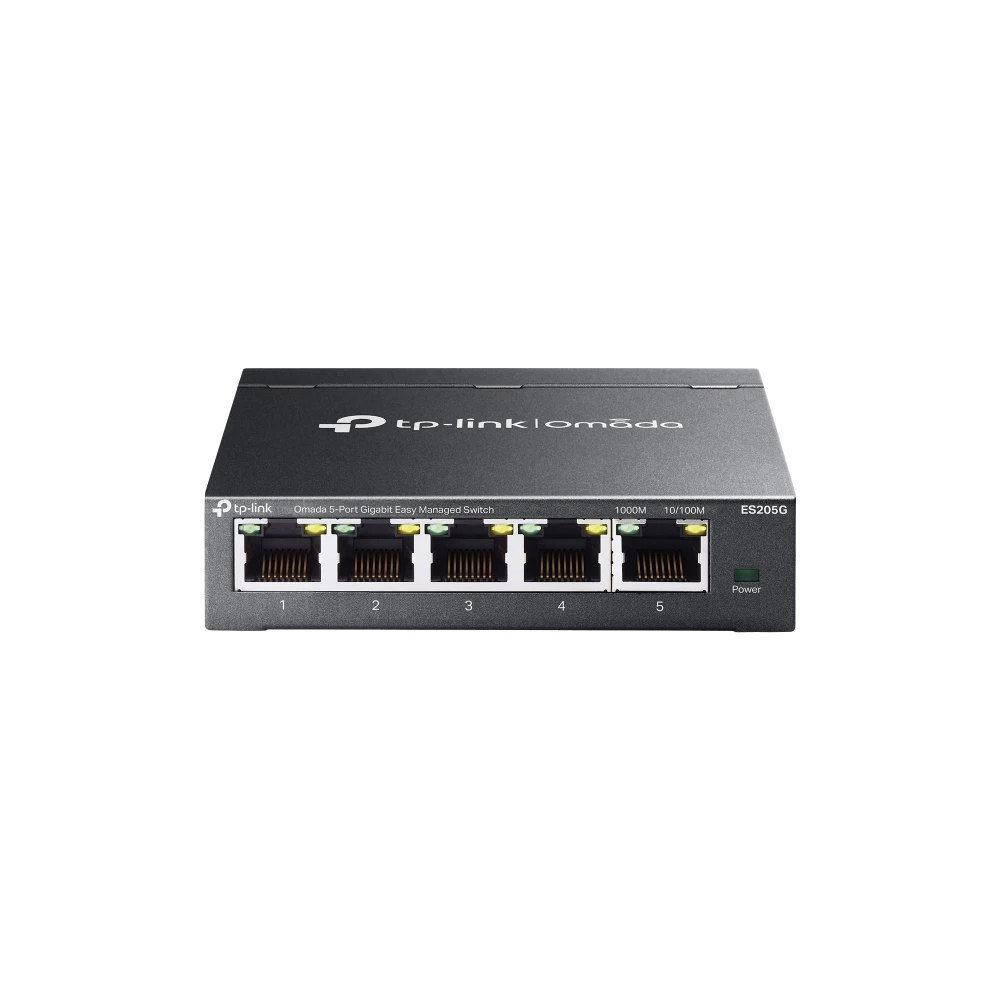 Коммутатор GbE Easy Managed 5-портовый TP-Link Omada ES205G — 2