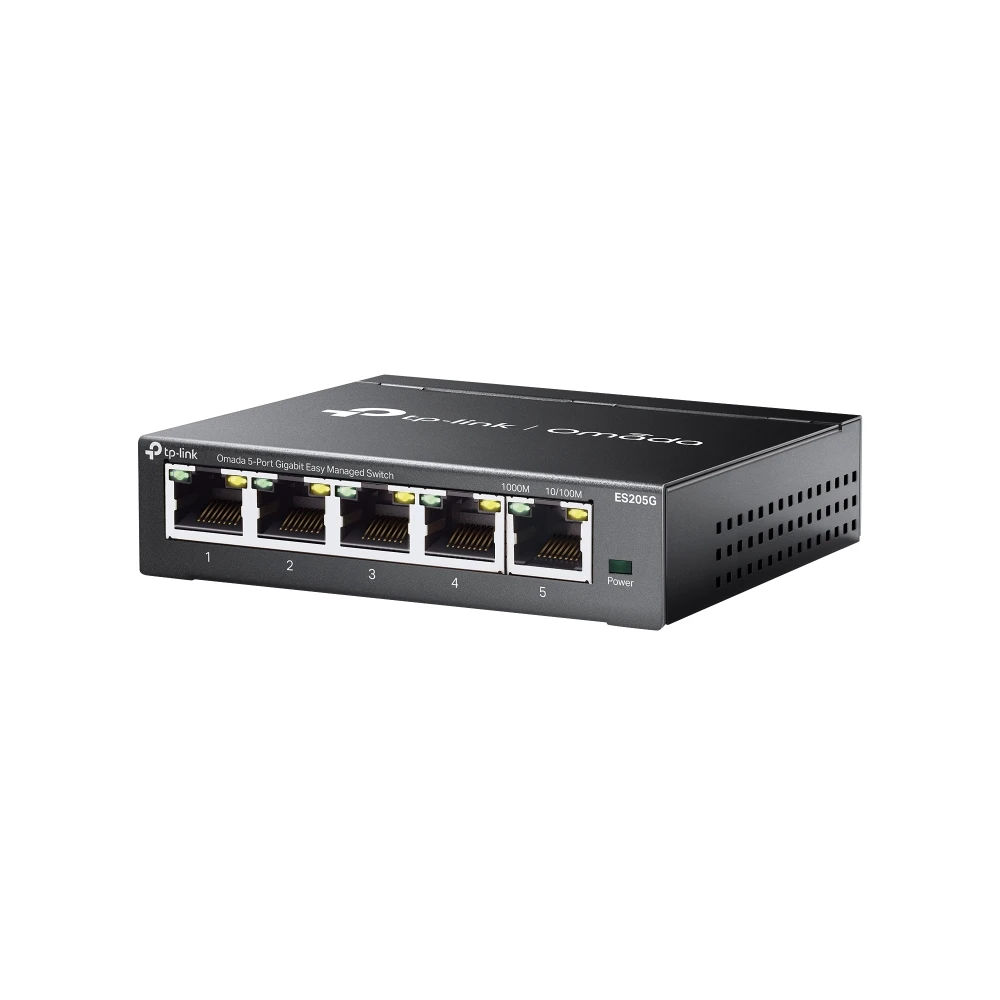 Коммутатор GbE Easy Managed 5-портовый TP-Link Omada ES205G — 4