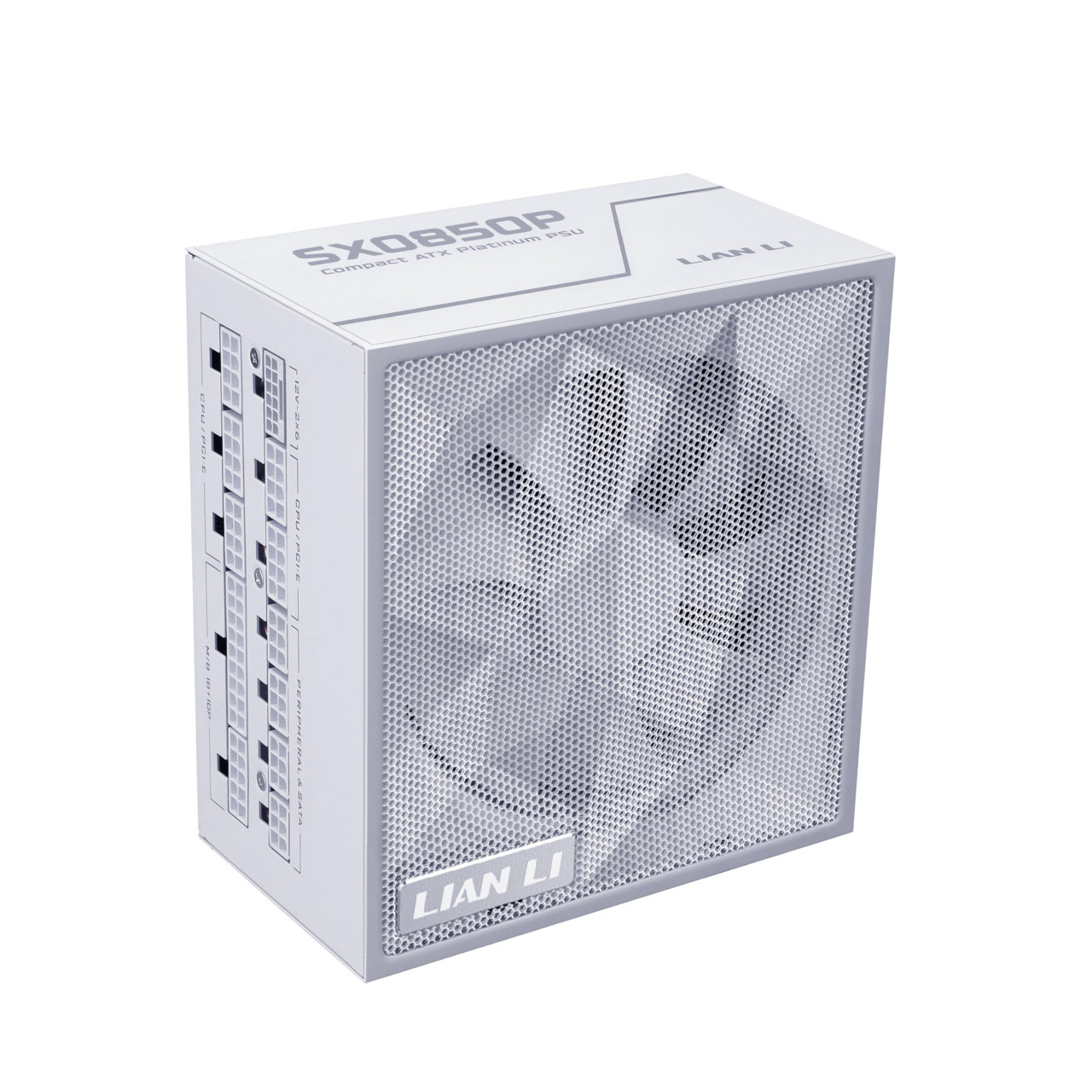 Блок питания Lian Li SX0850P 850W Full Modular, 80+ PLATINUM, КПД 94% G9P.SX0850P.W000.EU White