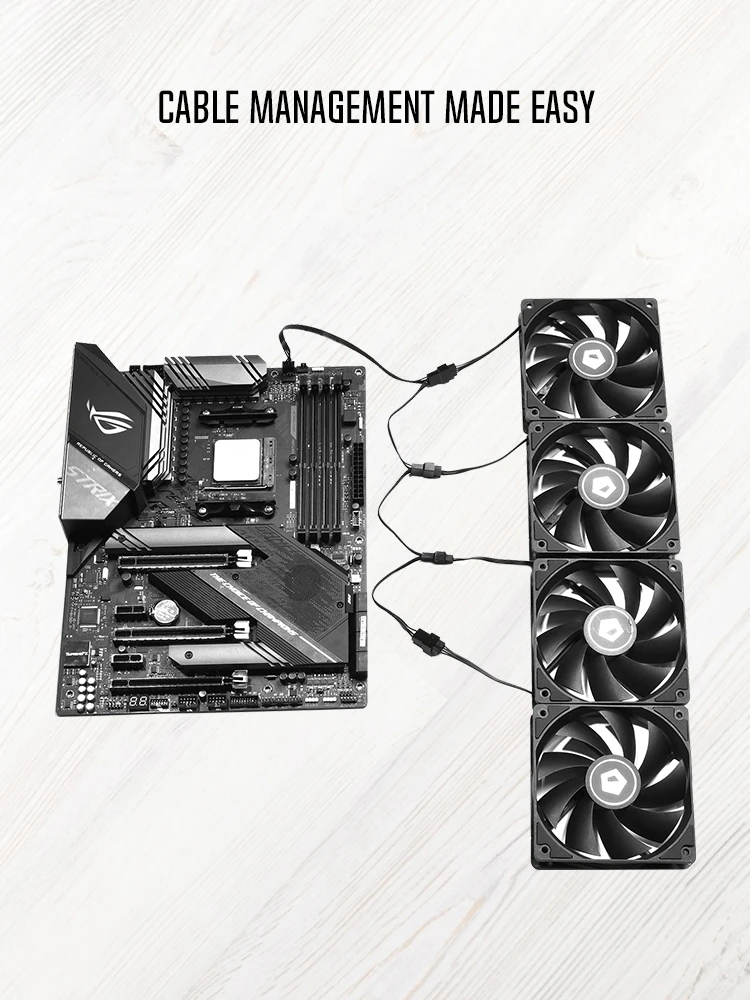 Разветвитель ID-COOLING FS-04 — 2
