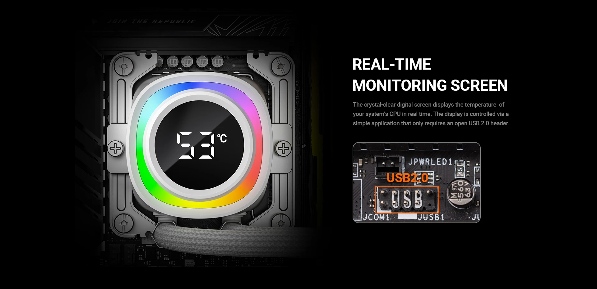 Водяное охлаждение для процессора ID-COOLING FX240 TD WHITE — 3