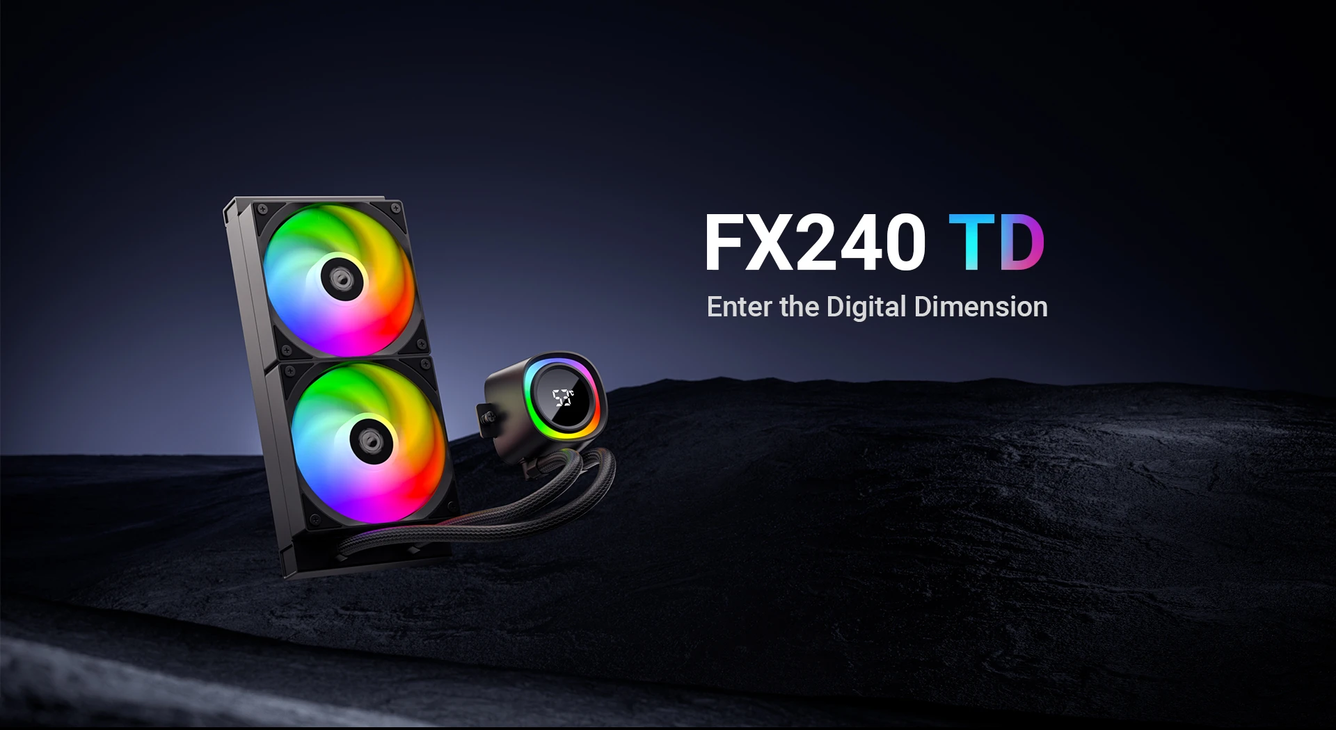 Водяное охлаждение для процессора ID-COOLING FX240 TD