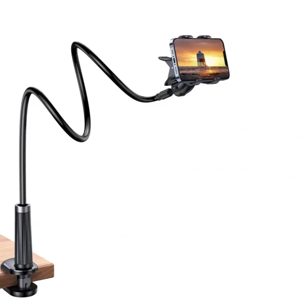 Держатель UGREEN LP113 Multifunction Phone Clip Stand 90cm (Black), 80906