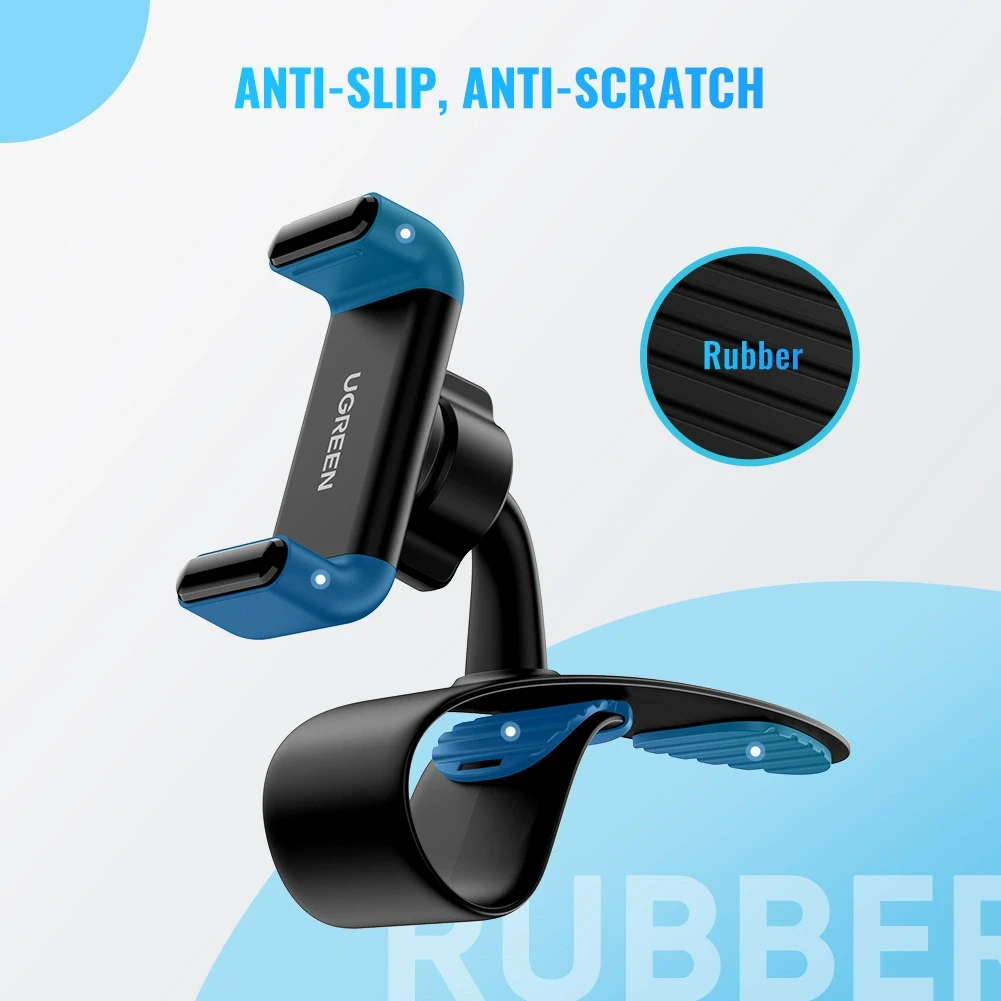 Держатель для телефона Ugreen LP189 Dashboard Snap Clip Phone Holder, 60796 — 3