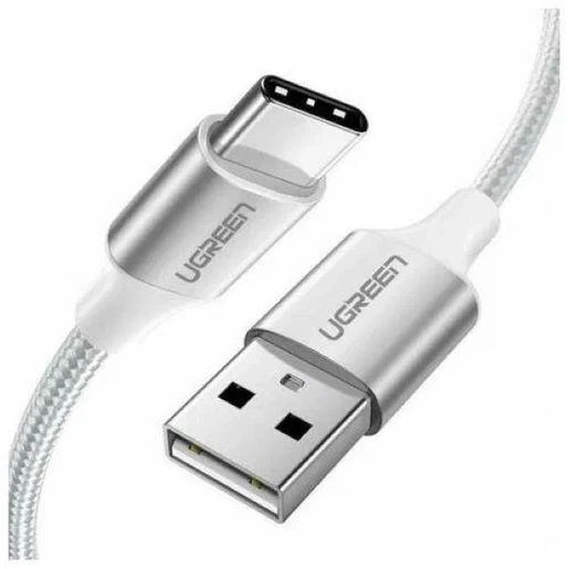 Кабель USB Type-C Ugreen US288, 1m., White, BOX — 3