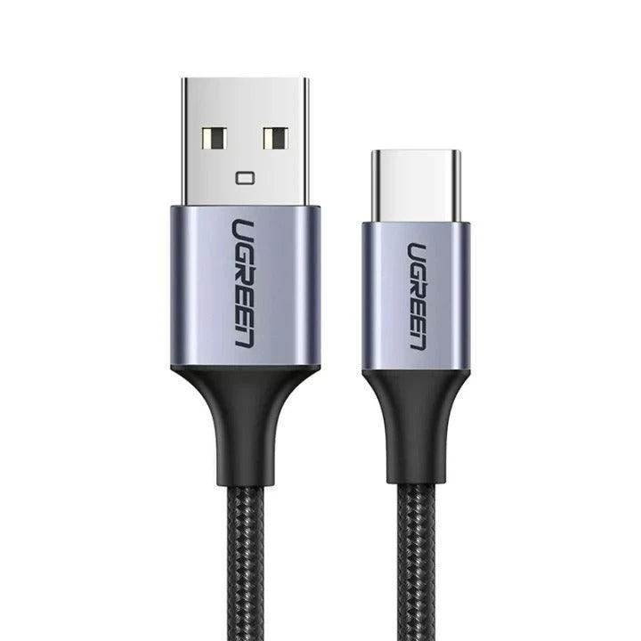 Кабель USB Type-C Ugreen US288, 1.5m., Black, BOX — 3