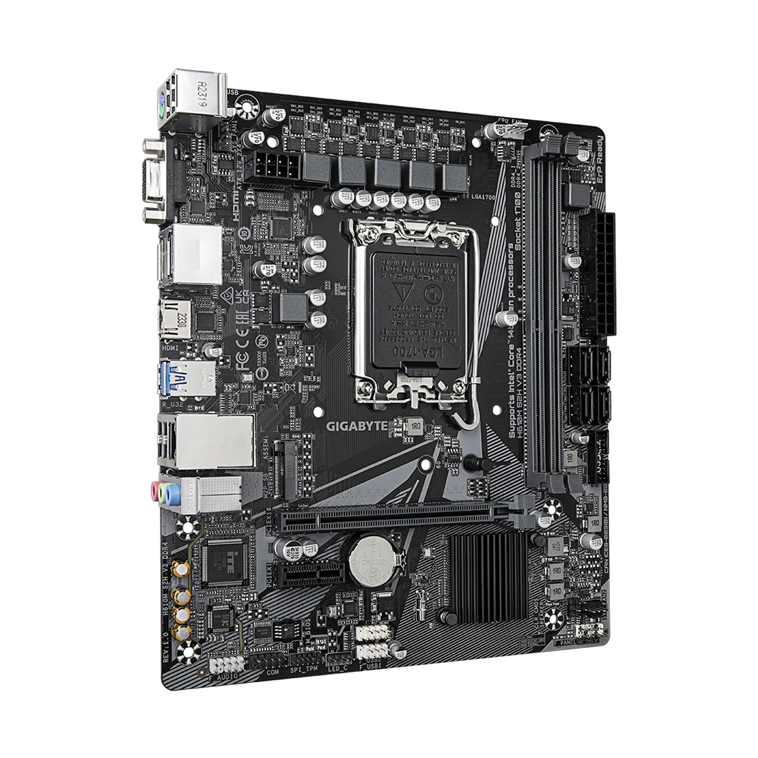 Материнская плата Gigabyte H610M S2H V3 DDR4 — 3