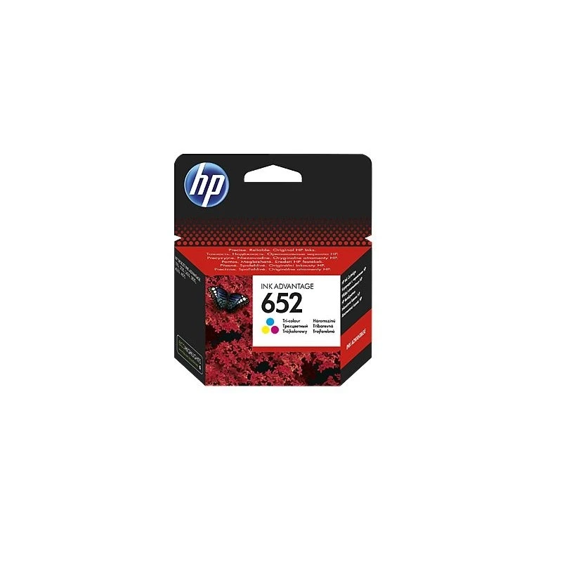 Картридж HP 652 Tri-Color цветной