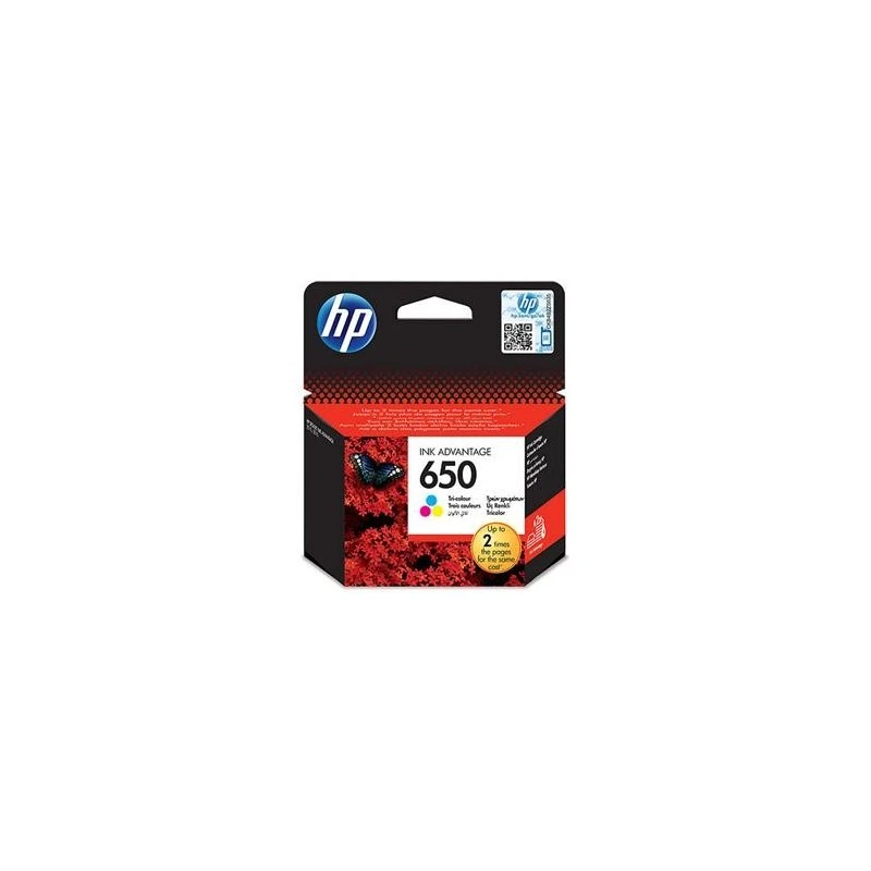 Картридж №650 трёхцветный для DeskJet Ink Advantage 2515, до 200 стр.