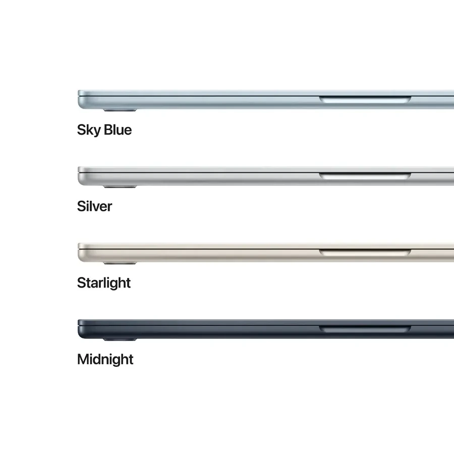 Ноутбук 15-inch MacBook Air: Apple M5 chip with 10-core CPU and 10-core GPU, 24 ГБ, 1024 ГБ, 15.3" — 3